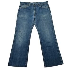 Vintage 70s Levi's 517 0217 Jeans Men's 36x28 Talon Flare Bootcut